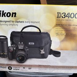 Brand New Nikon D3400. 