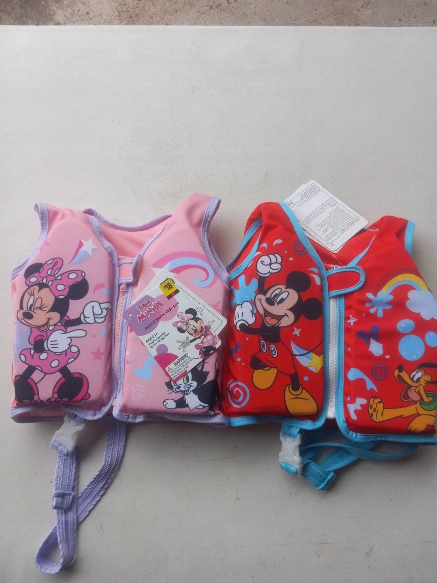 Disney Swim Vest Mickey Minnie