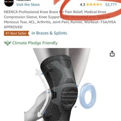 Knee Brace, Large, New