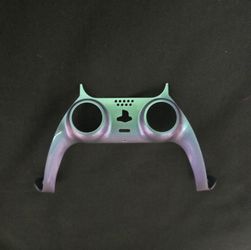 eXtremeRate Chameleon Green/Purple Trim Shell - PS5 Controller