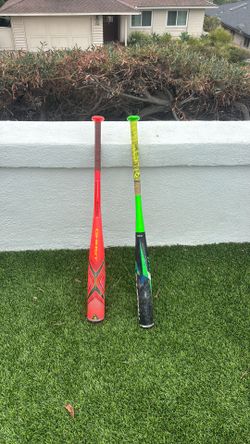 Selling two bats for this price Softball bats for sale Easton ghost and Easton mako