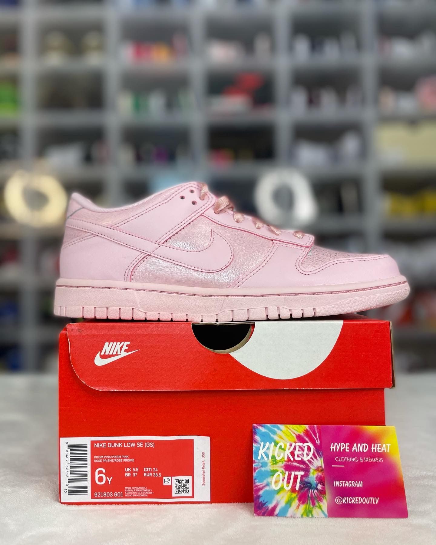 NEW* Nike Dunk Low Pink Prism Size Youth