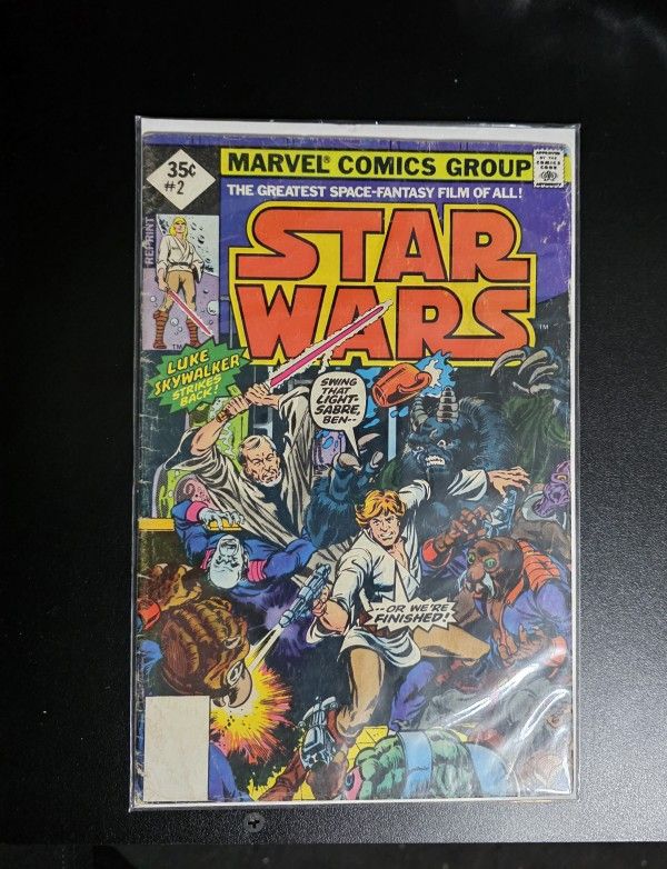 1977 Marvel Star Wars #2 Comic