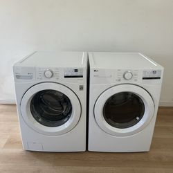 (DELIVERY INCLUDED 🚚) LG Washer & GAS Dryer Set 