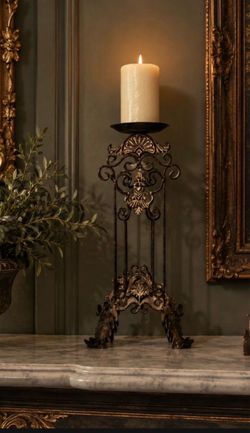 Vintage candle stand