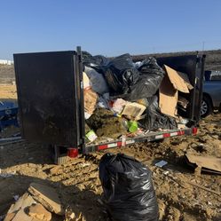 Dump Trailer Trash
