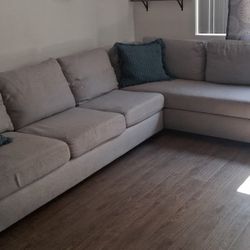 Sectional Grey Couches 