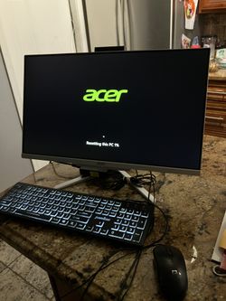Acer Aspire C22 All-in-One PC, Intel 2.1GB, 8GB DDR4, HDD 1TB