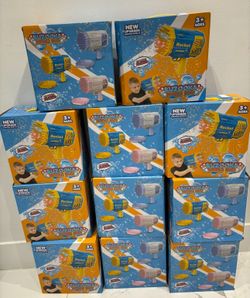 Bazooka Best Bubble Gun machine With Rechargeable Batteries And Bubble Bottles 