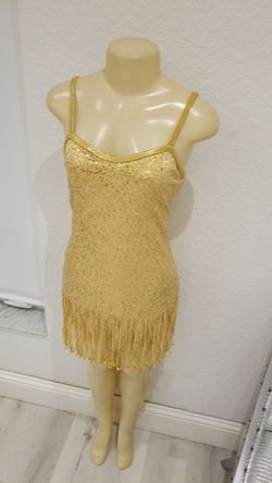 Sequin gold Dress new