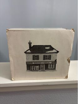 Dept 56 Dickens Village “Scrooge & Marley” – Classic Piece