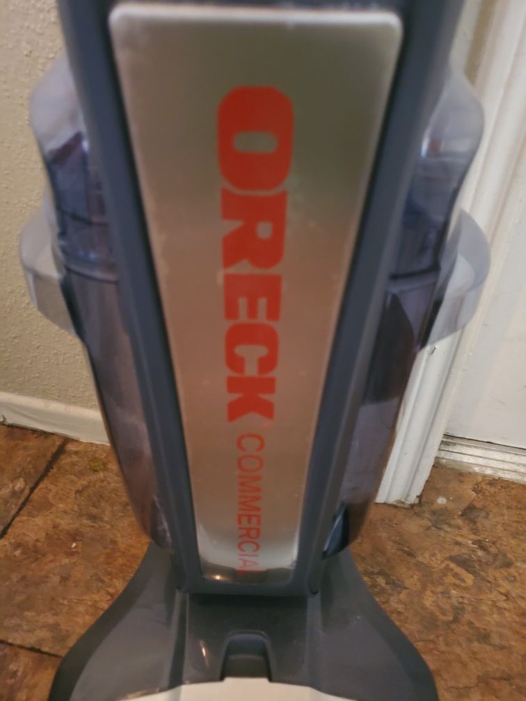 Oreck commercial floor scrubber