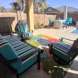 Iron Outdoor Furniture, Patio Furniture, Luxury Patio Furniture 