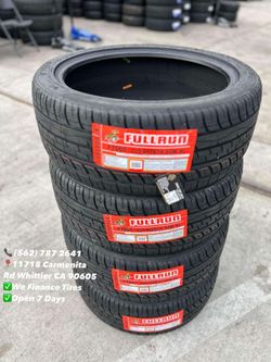225/40R18 Fullrun New Set of Tires Installed and Balanced Set de Llantas Nuevas Instaladas y Balanceadas