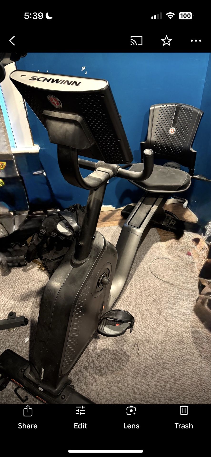 Schwinn Recumbent Exercise Bike