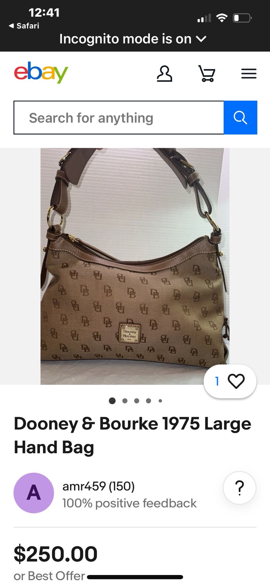 Dooney & Bourke Purse