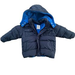 Old Navy Size 2T Kids Boys Snow Winter Jacket Blue Warm 🔥