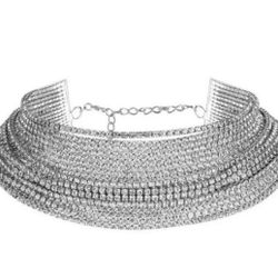 Womens bling choker NEW 
