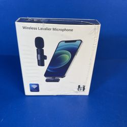 Wireless Lavalier Microphone for Smartphones - Black