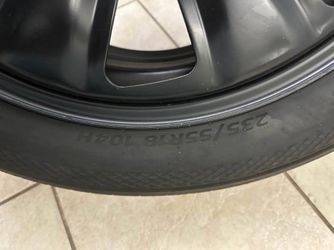 Tesla Model Y 2025-2027 Standard Rims 18 Inch Rim + Tire 235 55 R18 OEM (contact info removed)
