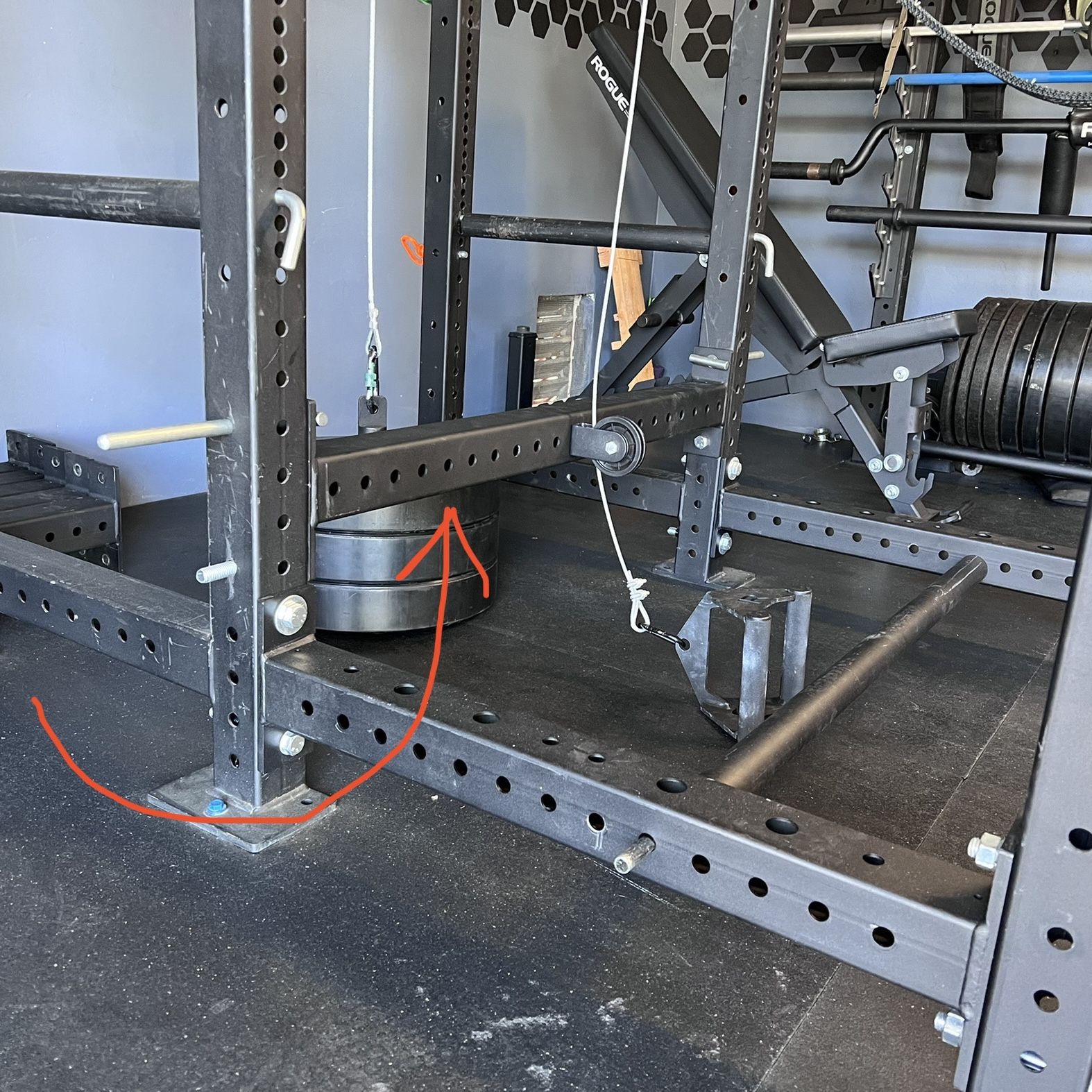 Rogue Fitness Monster Lite XML 43 Crossmember for Sale in El Cajon CA OfferUp