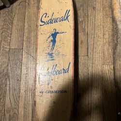 1960 Skate Board