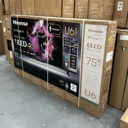 75 Hisense ULED U6N 4K HDR Smart TV