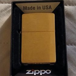 NEW BRASS ZIPPO LIGHTERS 