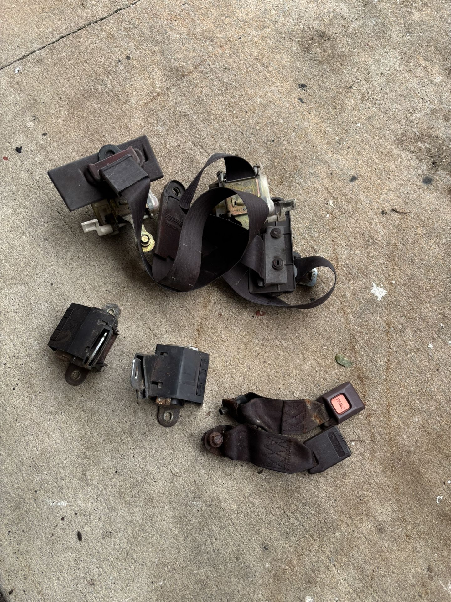 Ae86 Seat Belts Twin Can Sr5 Saputo 1.6