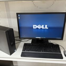 DELL desktop i7 processor comes with monitor keyboard and mouse