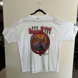 1998 Vintage Chicago 3 Peat Stater Shirt