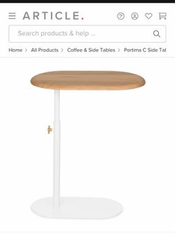 Unopened Article Portima C Side Table