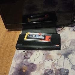 2 TVs 36 inch  branded Emerson and Sceptre. Plus LG BluRay player with TV apps.