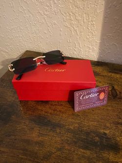 Black Cartiers Glasses (New)