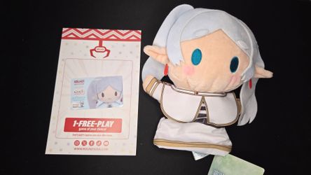 Frieren Plush Puppet SEGA + Round 1 Exclusive Promo Card Anime Expo 2026