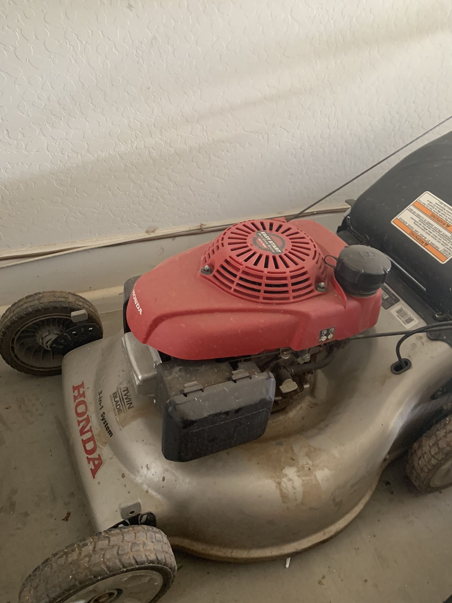 Honda lawnmower gcv160