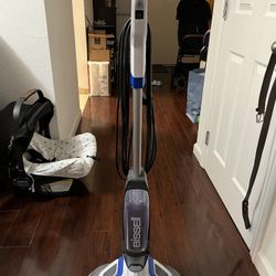 Bissell® SpinWave Hard Floor Expert Corded Spin Mop Cleaner with Washable mop Pads for Sealed Hard Floors