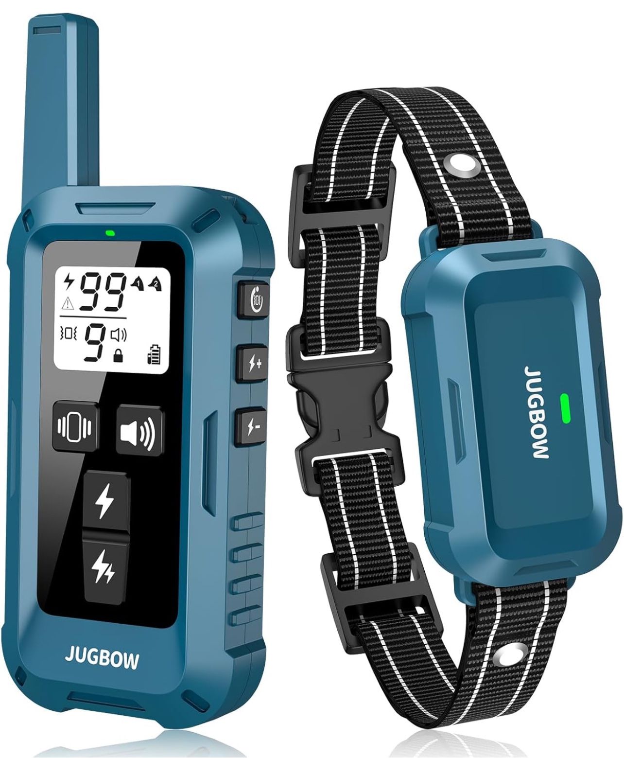 Dog Shock Collar - 4200FT Dog Training Collar with Remote, IPX7 Waterproof Electric Collar with 4 Training Modes, Security Lock, Rechargeable e-Collar