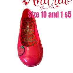 ANDREA SHOES GIRLS SIZE 10 AND 1 💖💖