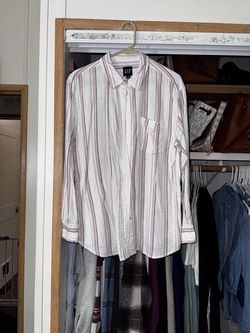 Women’s large button up