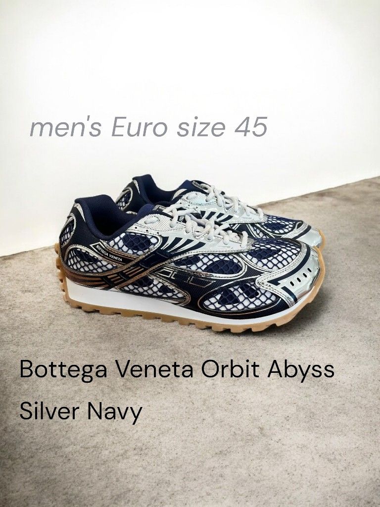Orbit Abyss Silver Navy Sneakers