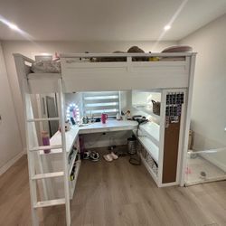 Pottery Barn Loft Bed - Full Size