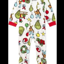 Grinch Onesie Baby