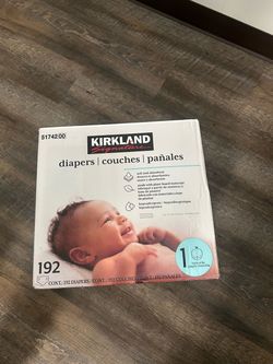 Kirkland diapers size 1