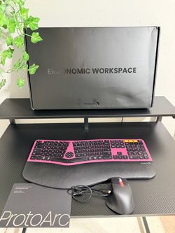 Wireless Bluetooth keyboard and mouse