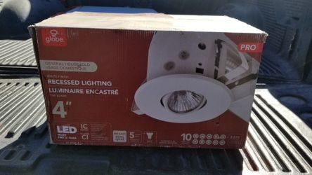 10 brand new 4 inch led recessed lights