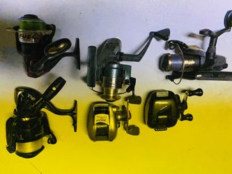 Spinning and baitcaster reels