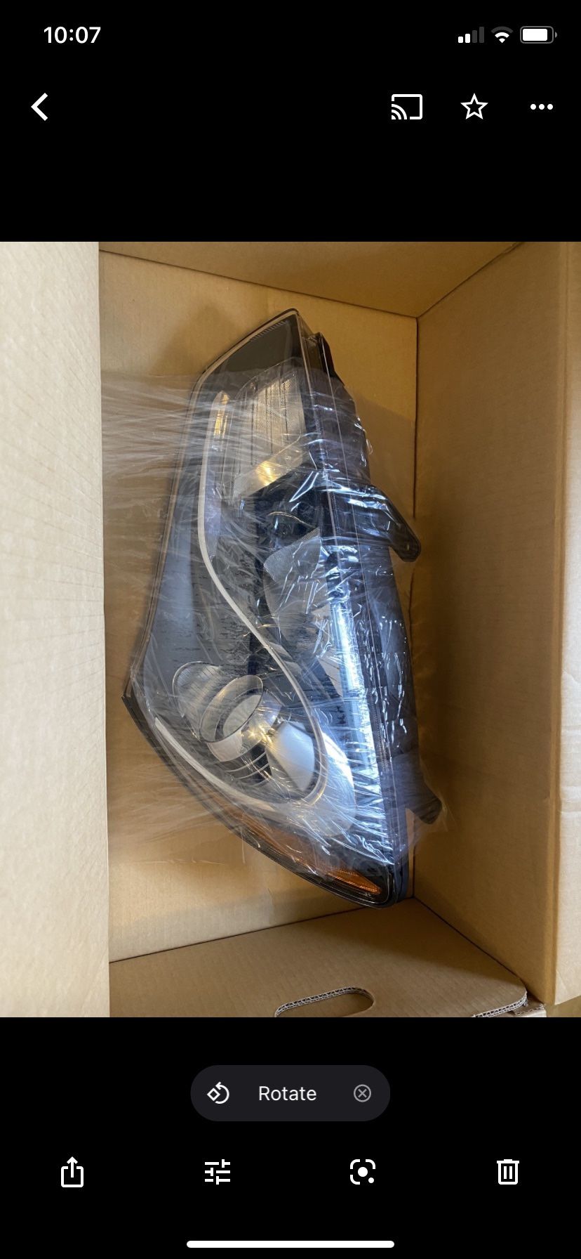 Genesis Headlight/ Car Parts