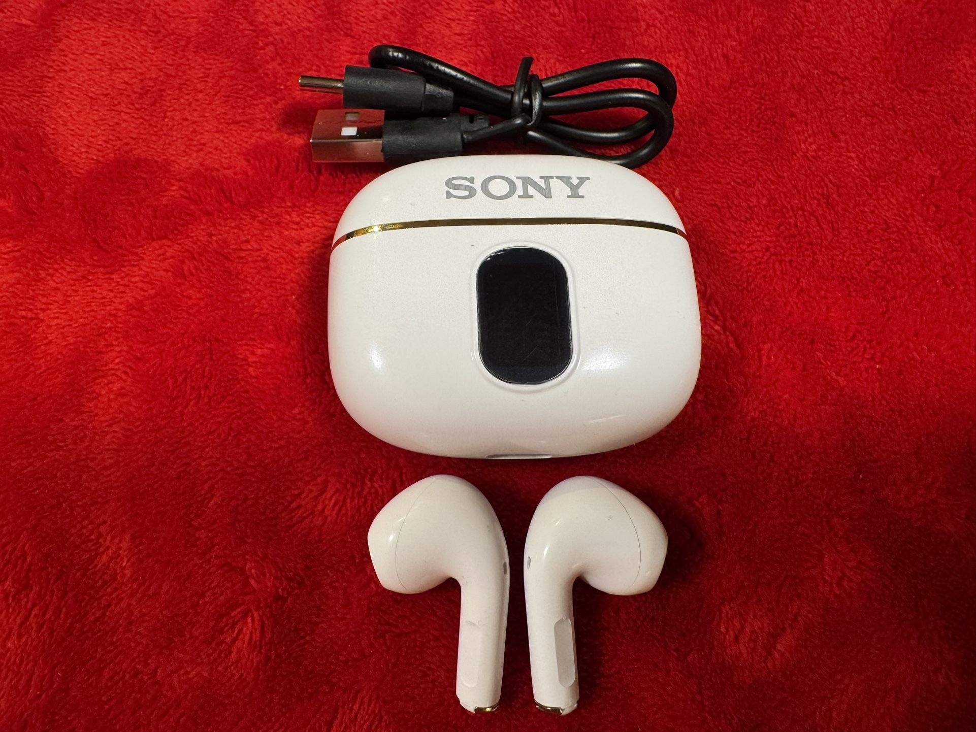 Sony H100, True Wireless Earbuds – HiFi Stereo ENC Bluetooth Headphones with Power Display