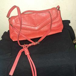 Vince Camuto Bubble Lamb Leather Flap Crossbody 